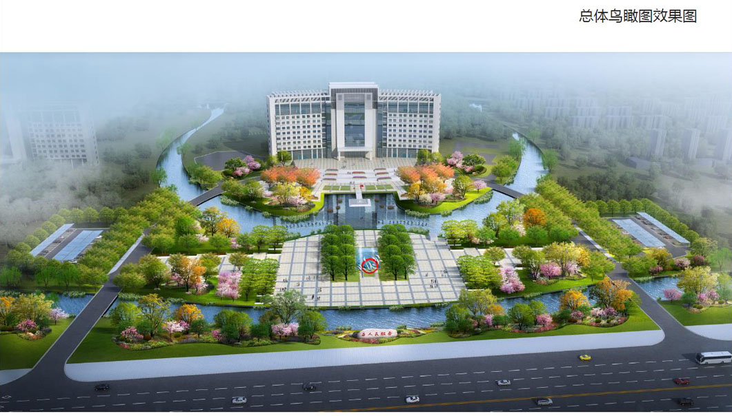 如东县人民政府南侧绿化